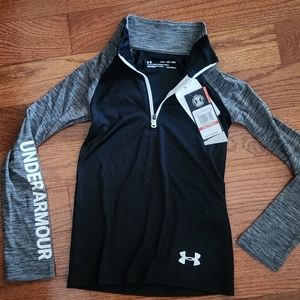 Girl UA quarter zip